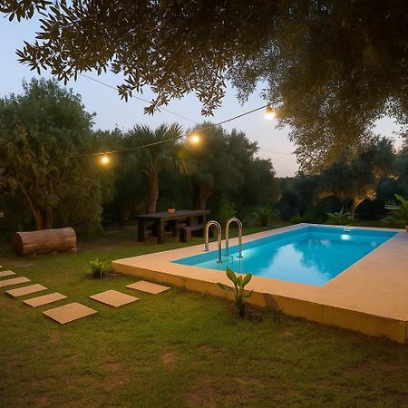Apartmán Sofiana'S Garden Retreat With Private Pool Dhrapaniás Exteriér fotografie