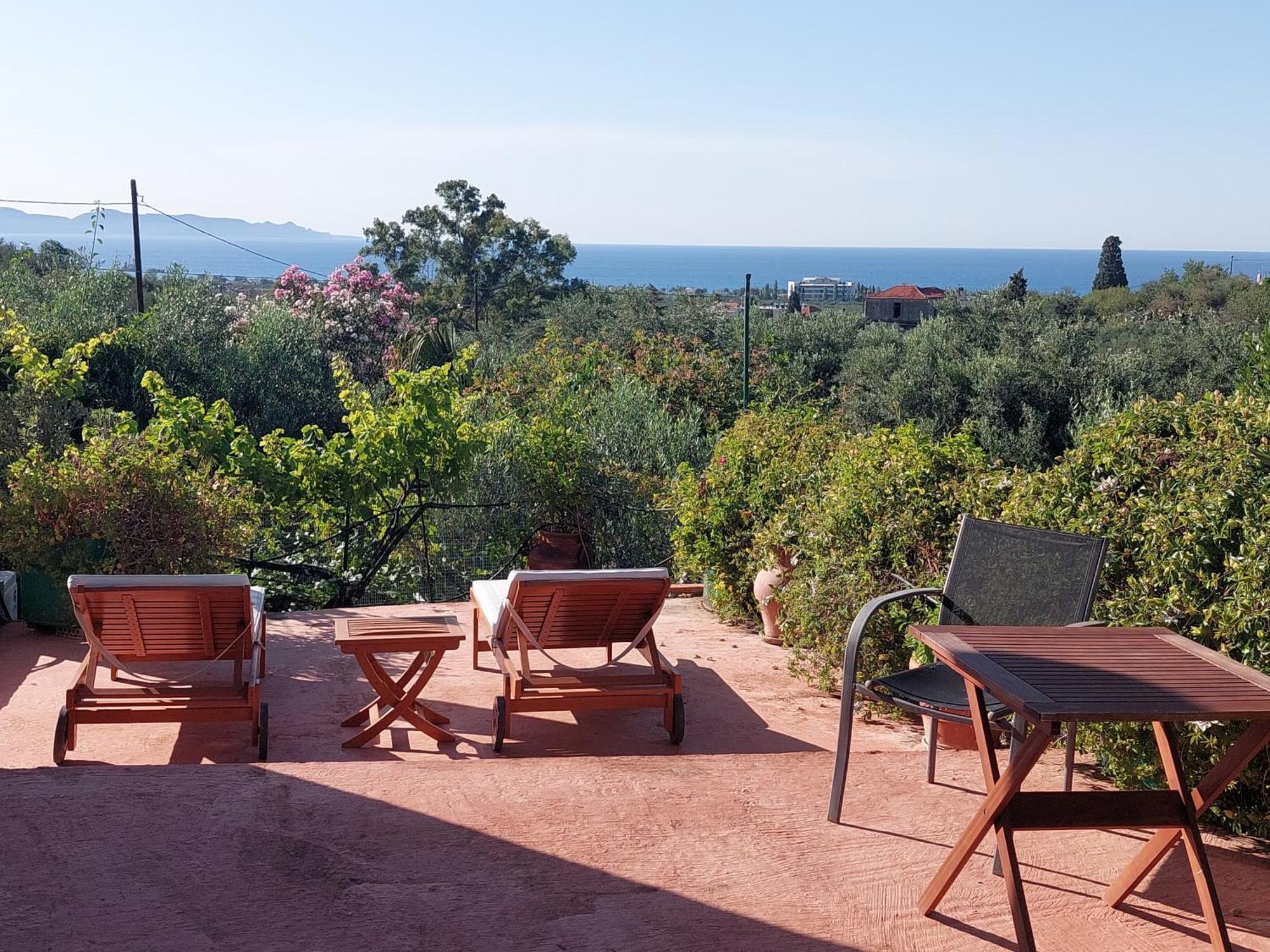 Apartmán Sofiana'S Garden Retreat With Private Pool Dhrapaniás Pokoj fotografie