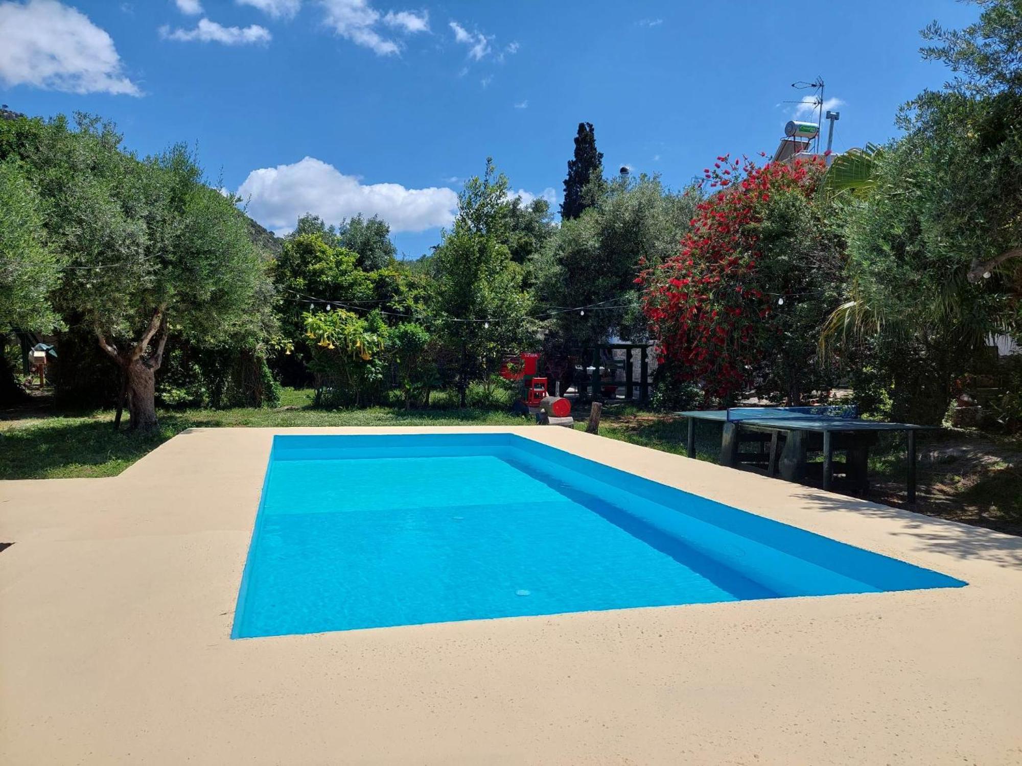Apartmán Sofiana'S Garden Retreat With Private Pool Dhrapaniás Exteriér fotografie